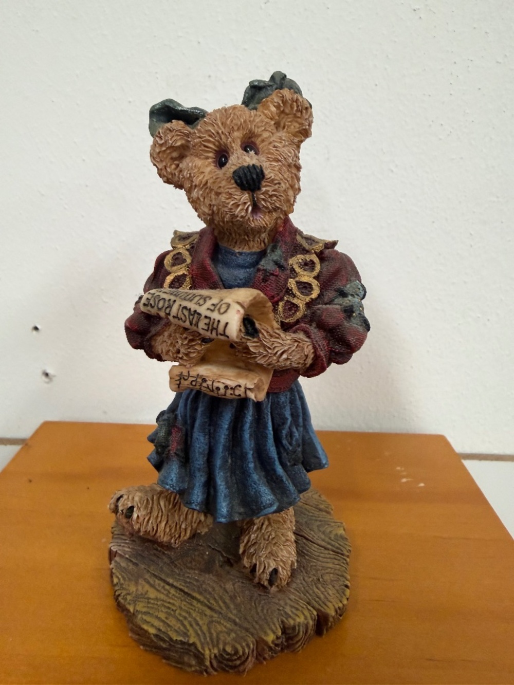 Boyds Bears Resin- Justina- EJ629
